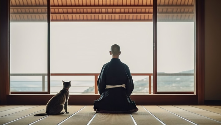 Stilzitten als oefening. Zen als levenshouding.