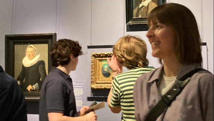 Interactieve kunstlessen: Kijk met je eigen blik, haal kunst dichtbij! - met museumbezoek