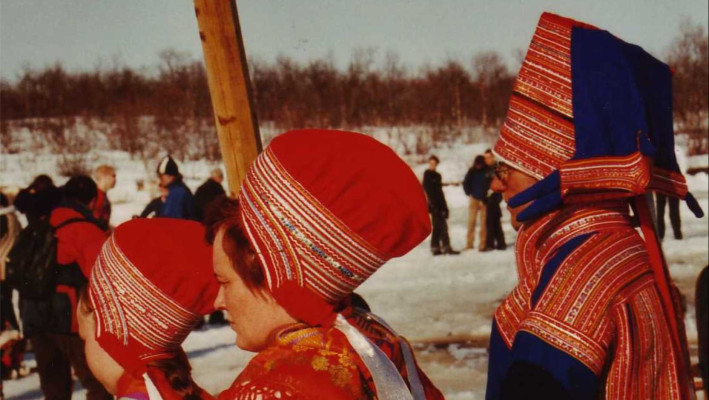 De bewoners van Lapland, de Samen