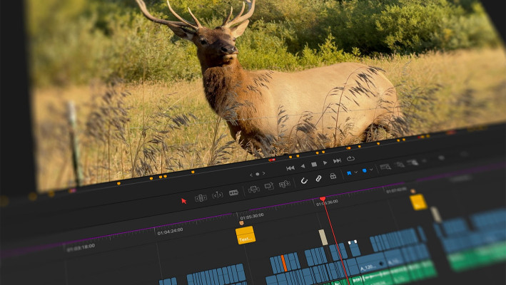 Videomontage in DaVinci Resolve